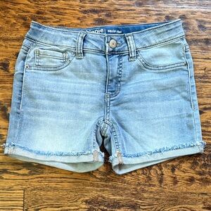 Light Blue Denim Kids Shorts